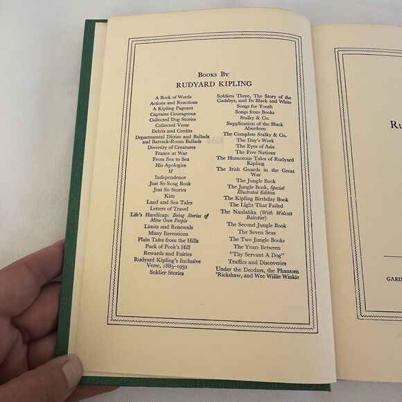 Kim by Rudyard Kipling Hardcover 1901 Antique No Dustcover - Picture 8 of 11